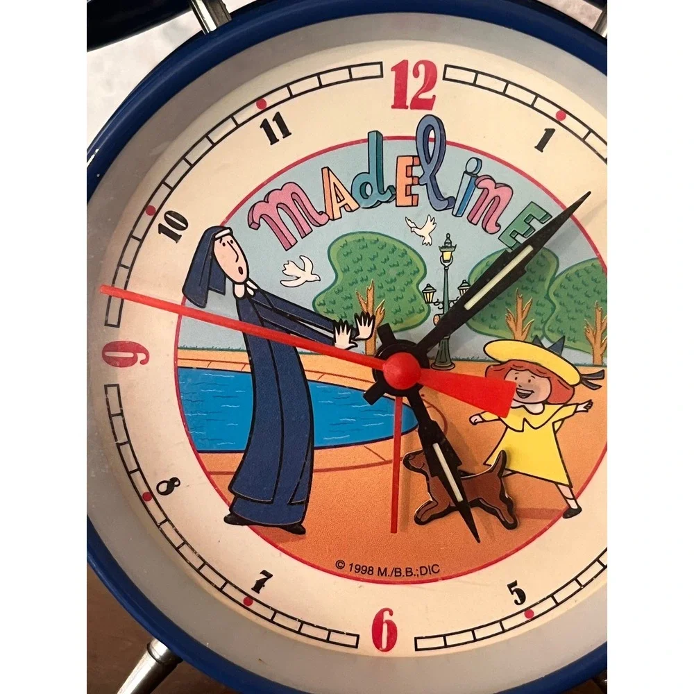 Vintage‎ 1998 Schylling Madeline mechanical alarm clock